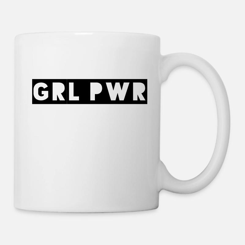Girl Power - Mug blanc - blanc
