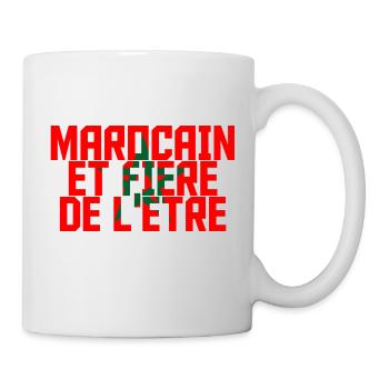 Moroccan and proud to be - Mug - white - Right