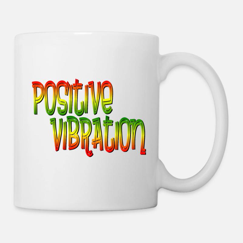 Vibration positive - Mug blanc - blanc
