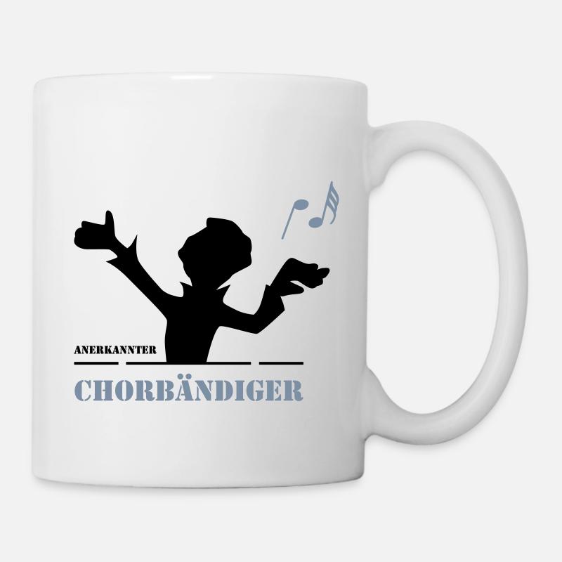 Chorbändiger - Tasse - Weiß