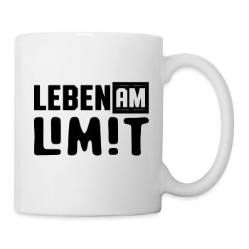 LEBEN AM LIMIT 20.2 - Tasse - Weiß - Rechts