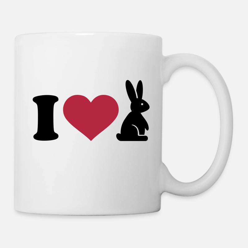 Hase - Tasse - Weiß