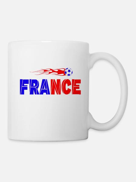 france - Tasse - Weiß