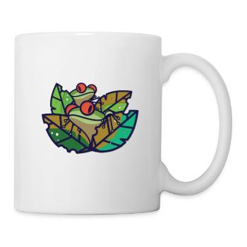 Frog - frogs in the pond - Mug - white - Right