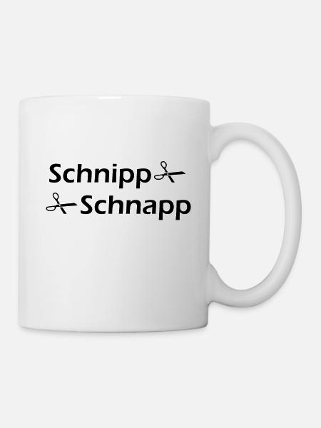 Schnipp Schnapp - Tasse - Weiß