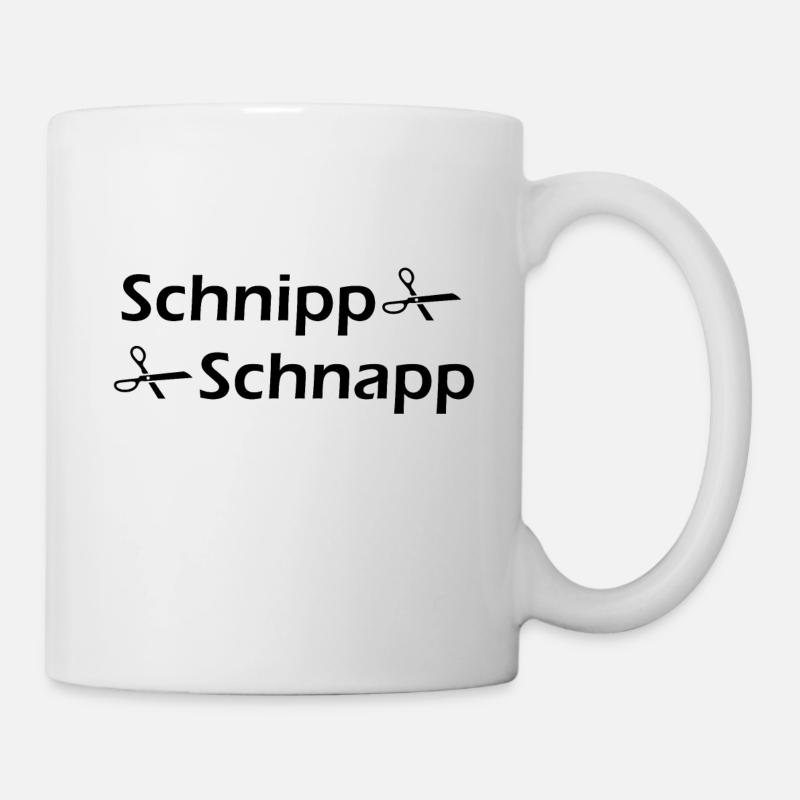 Schnipp Schnapp - Tasse - Weiß