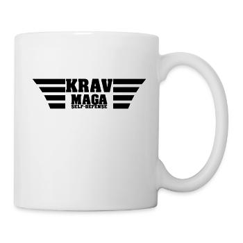 Krav Maga self defense - Tasse - Weiß - Rechts