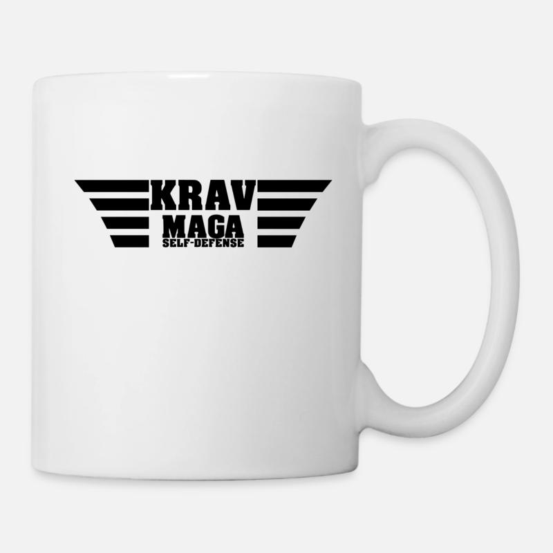 Krav Maga self defense - Mug - white
