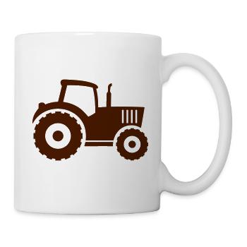 Farm Tractor - Mug - white - Right