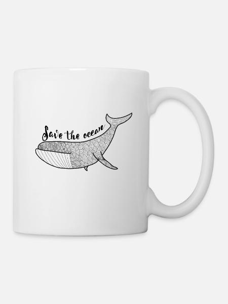 Umweltschutz - Tasse - Weiß