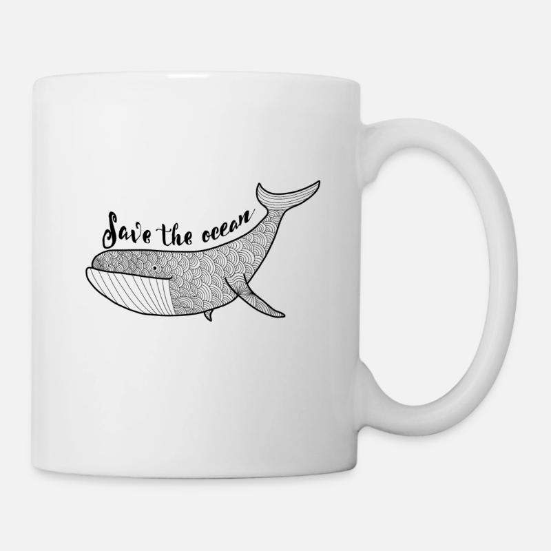 Umweltschutz - Tasse - Weiß