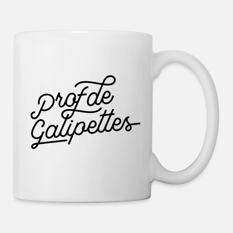 Prof de galipettes - Prof d'EPS - Mug blanc - blanc