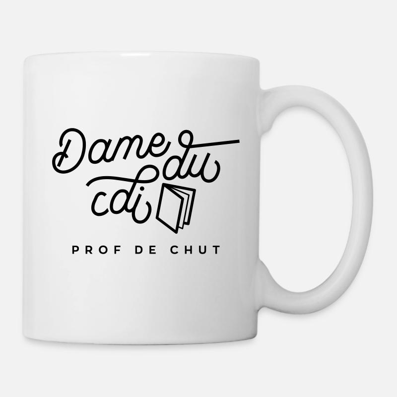 Dame du CDI - Mug blanc - blanc