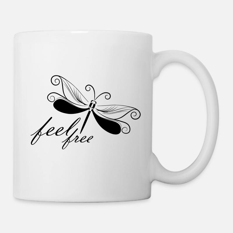 dragon-fly - Mug - white