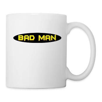 Bad MAN - Tasse - Weiß - Rechts