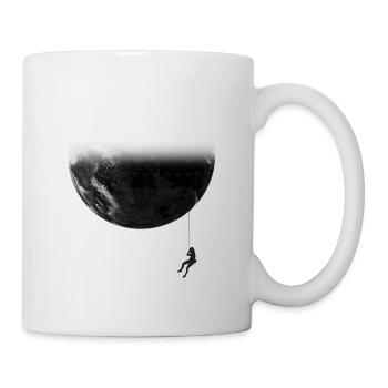 grimper - Mug blanc - blanc - Droite