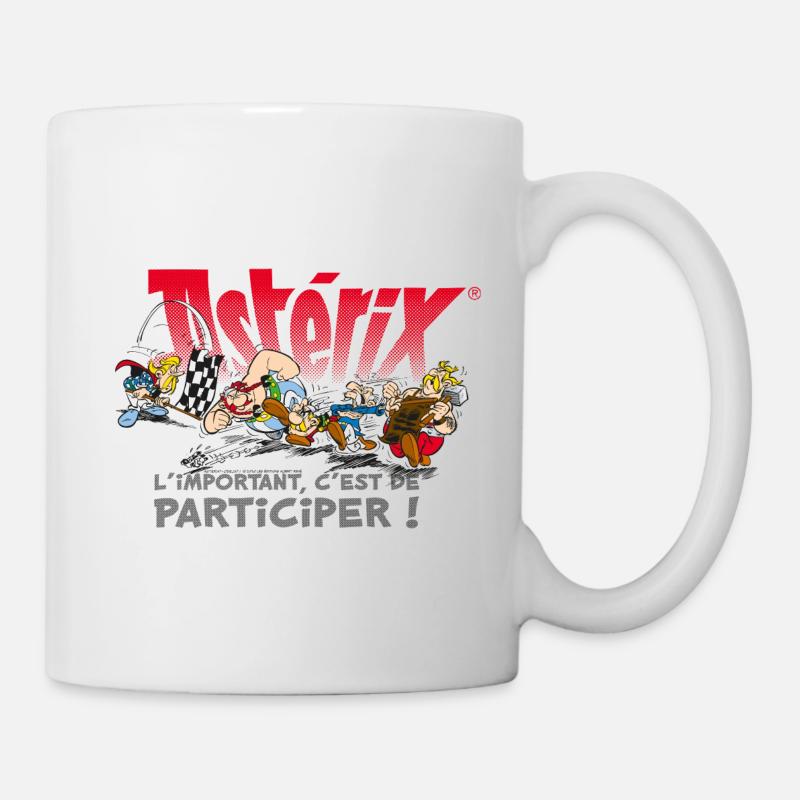 Asterix - Wichtig ist, dass Sie mitmachen! - Tasse - Weiß