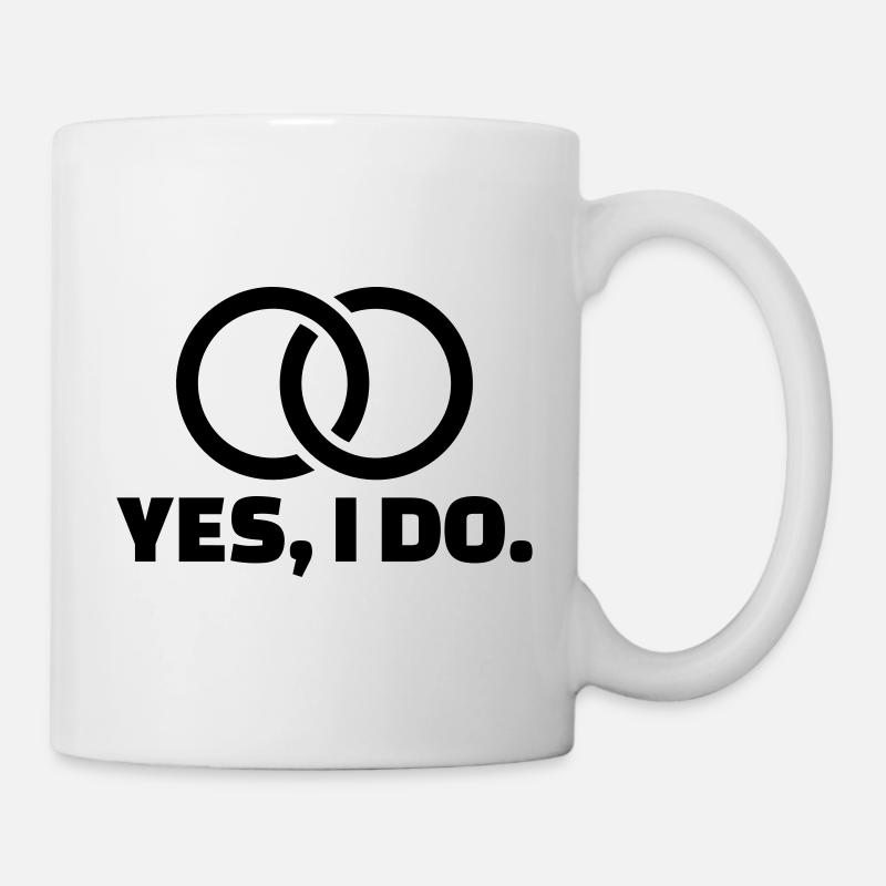Heiratsantrag - Tasse - Weiß