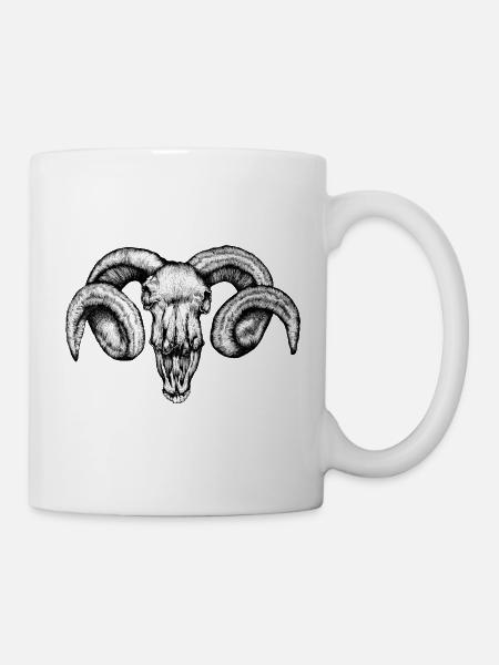 Widder - Tasse - Weiß