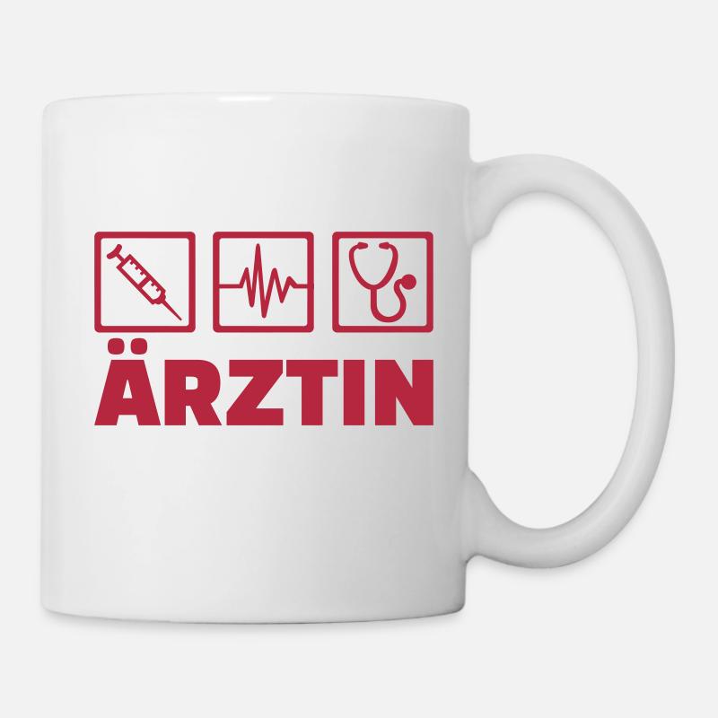 Ärztin - Tasse - Weiß