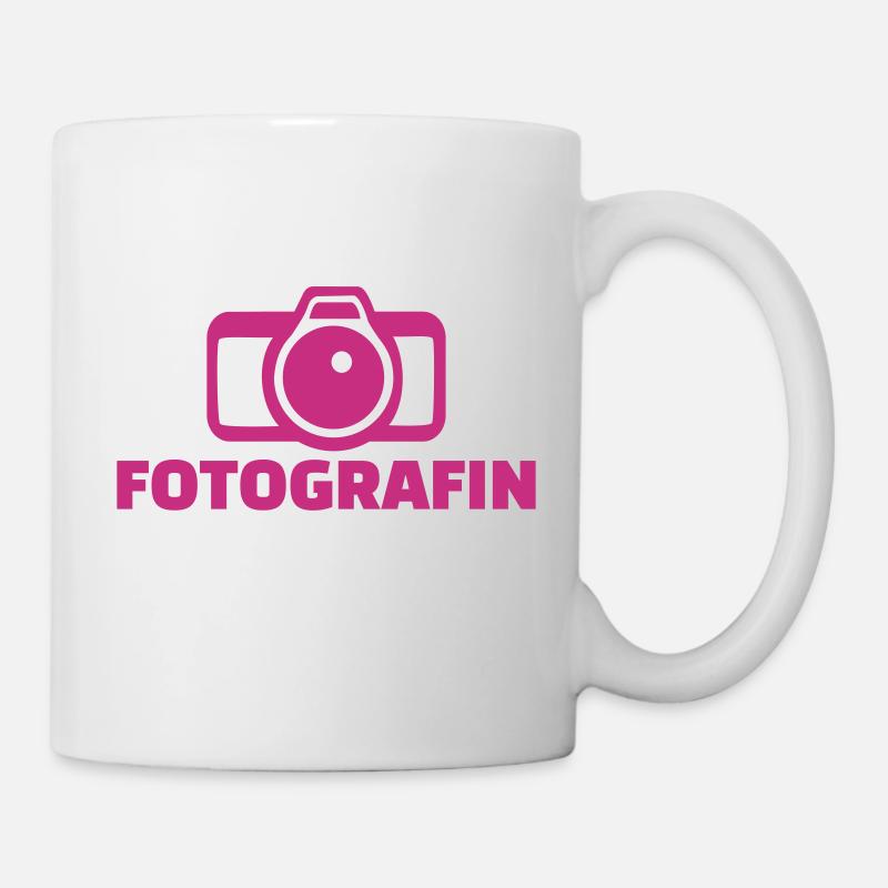Fotografin - Tasse - Weiß