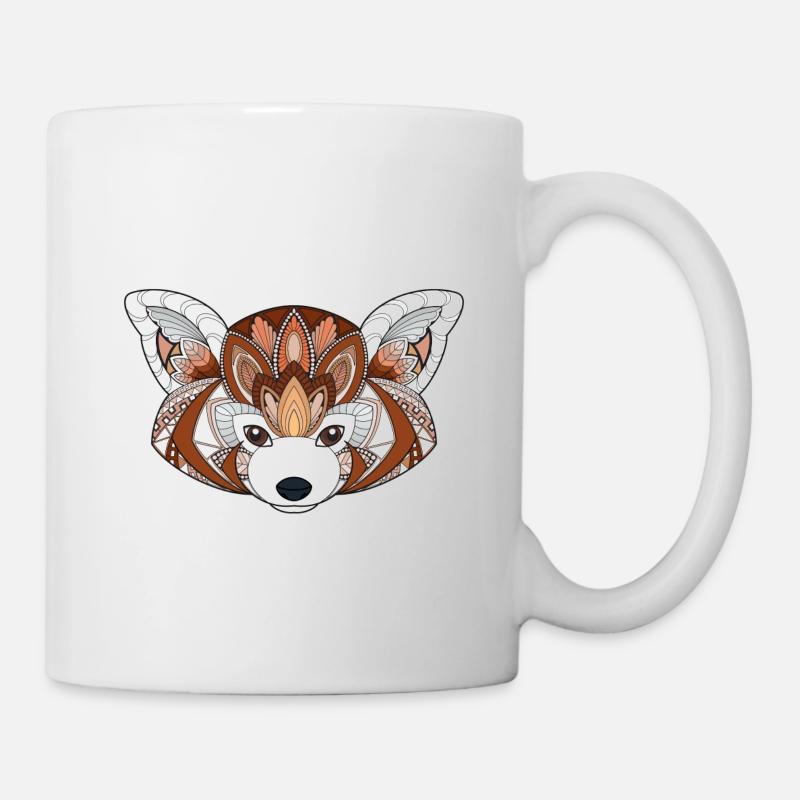 Roter Panda - Tasse - Weiß