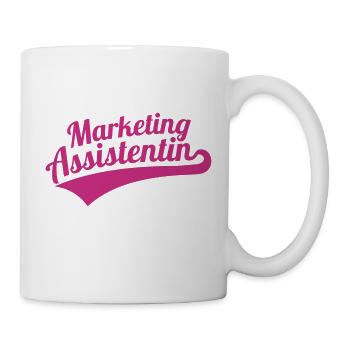 Marketingassistentin - Tasse - Weiß - Rechts