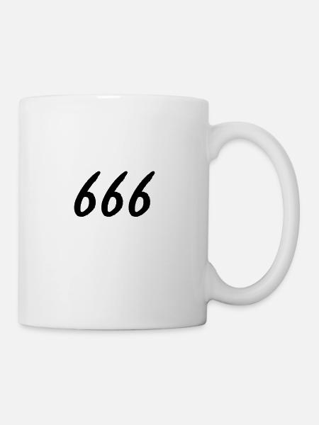 666 - Tasse - Weiß