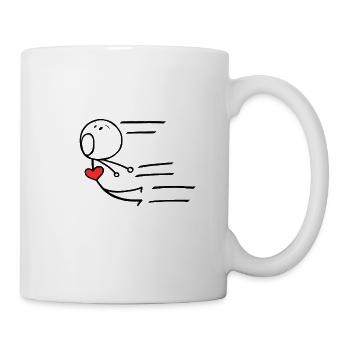 Love Partnerlook Boy Pärchen - Tasse - Weiß - Rechts