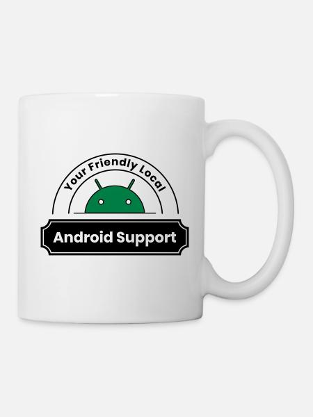 Supporteur Android - Mug blanc - blanc