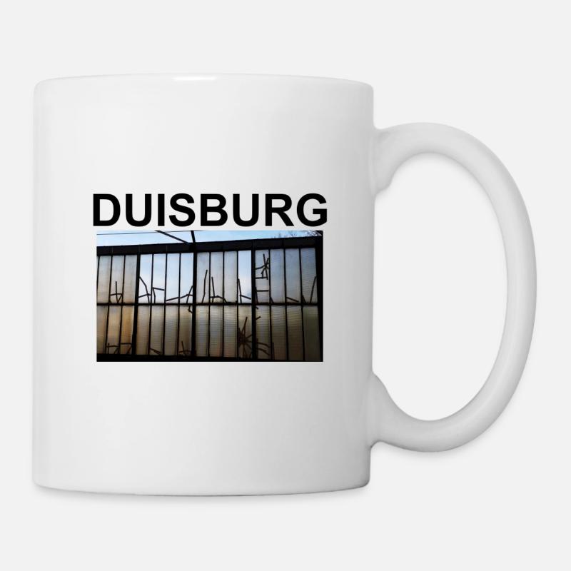 Duisburg - Tasse - Weiß