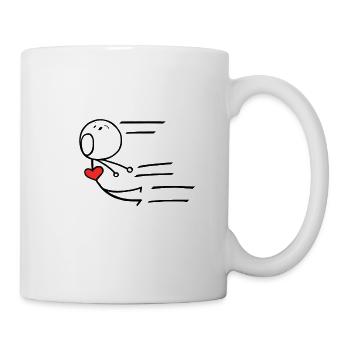 Le partenaire de la Saint-Valentin le cherche. - Mug blanc - blanc - Droite
