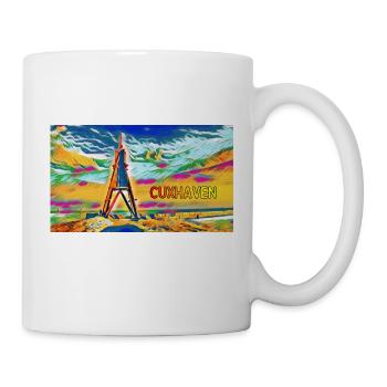 Cuxhaven Kugelbake - Mug - white - Right