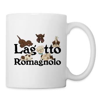 Lagotto - Tasse - Weiß - Rechts