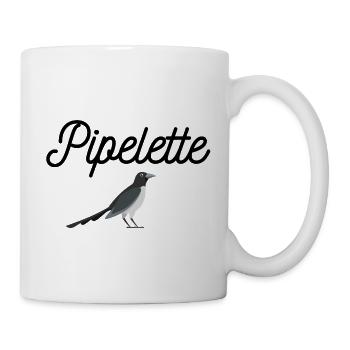Pipelette - Mug blanc - blanc - Droite