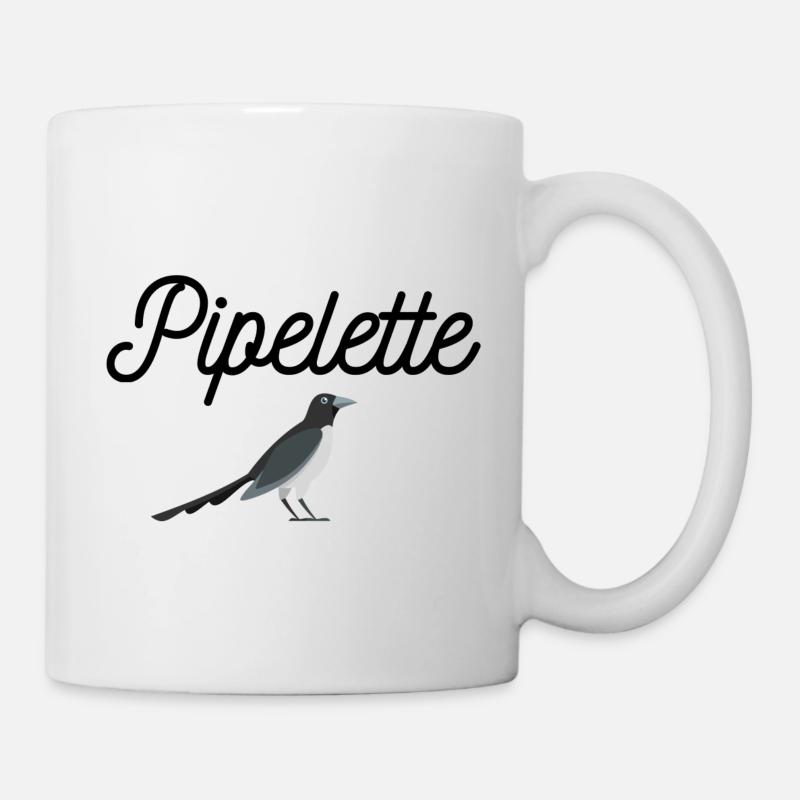 Pipelette - Mug blanc - blanc