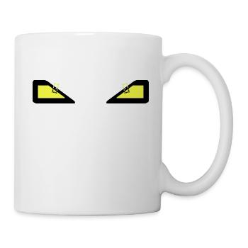 Cats eyes baloonce - Mug - white - Right