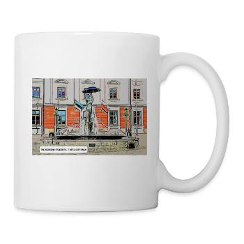 Quelle von Studenten küssen in Tartu - Tasse - Weiß - Rechts