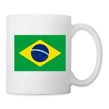 Br Flagge - Tasse - Weiß - Rechts
