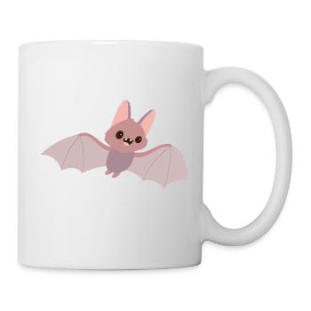chauve souris - Mug blanc - blanc - Droite