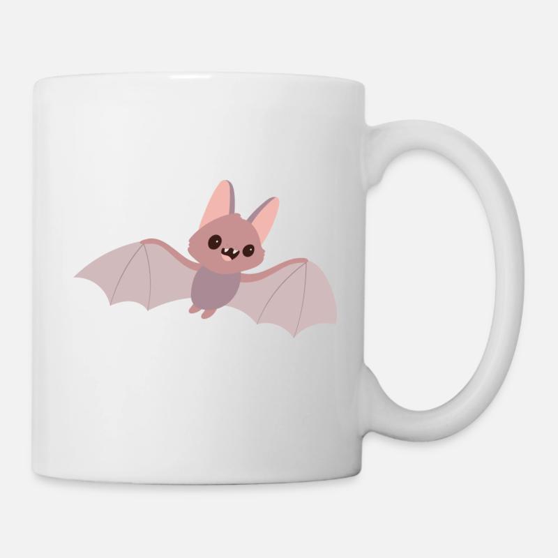 Fledermaus - Tasse - Weiß