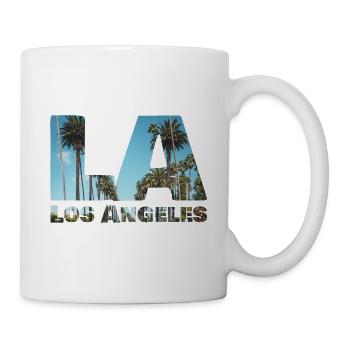 Beverly Hills - Los Angeles - Tasse - Weiß - Rechts