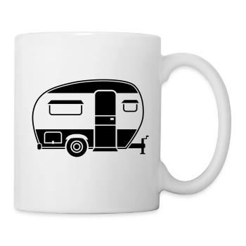 Caravane - Mug blanc - blanc - Droite