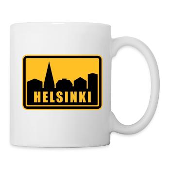 Helsinki - Tasse - Weiß - Rechts