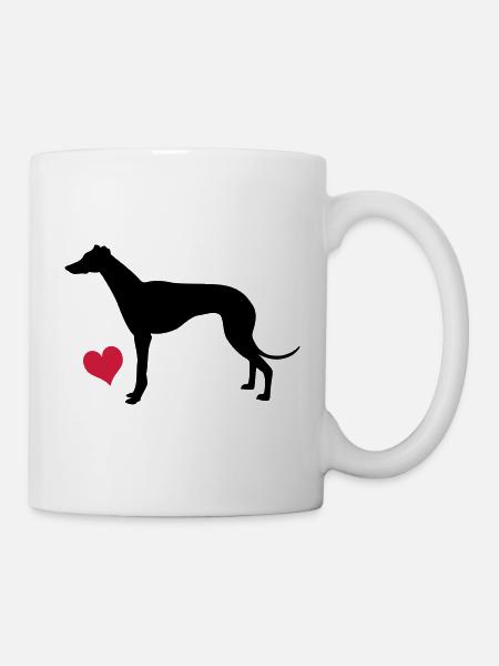 Greyhound - Mug - white