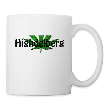 Highdelberg/ Heidelberg - Tasse - Weiß - Rechts