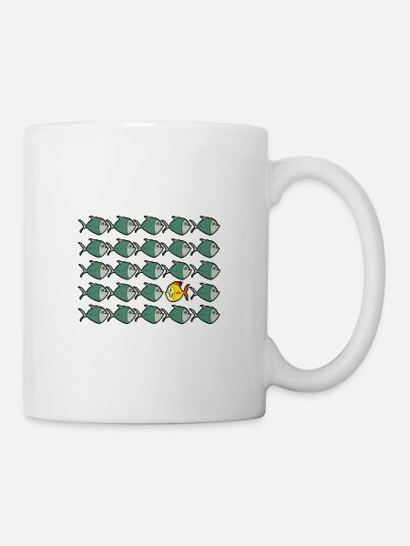 Original Fun Fish - Mug blanc - blanc