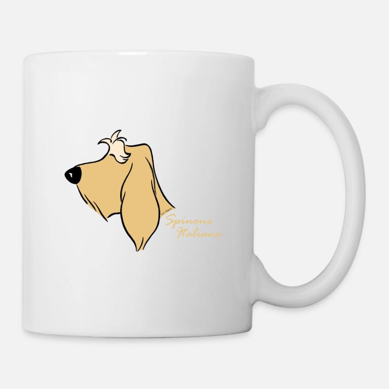 Spinone Italiano blond - Mug blanc - blanc