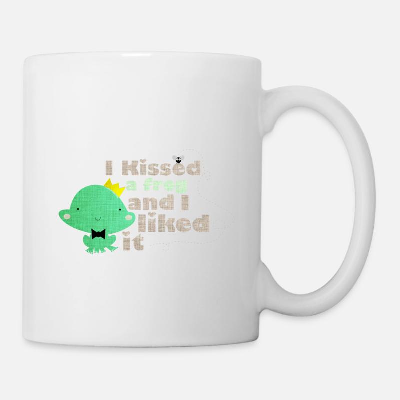 I kissed a frog and i liked it - Mug blanc - blanc