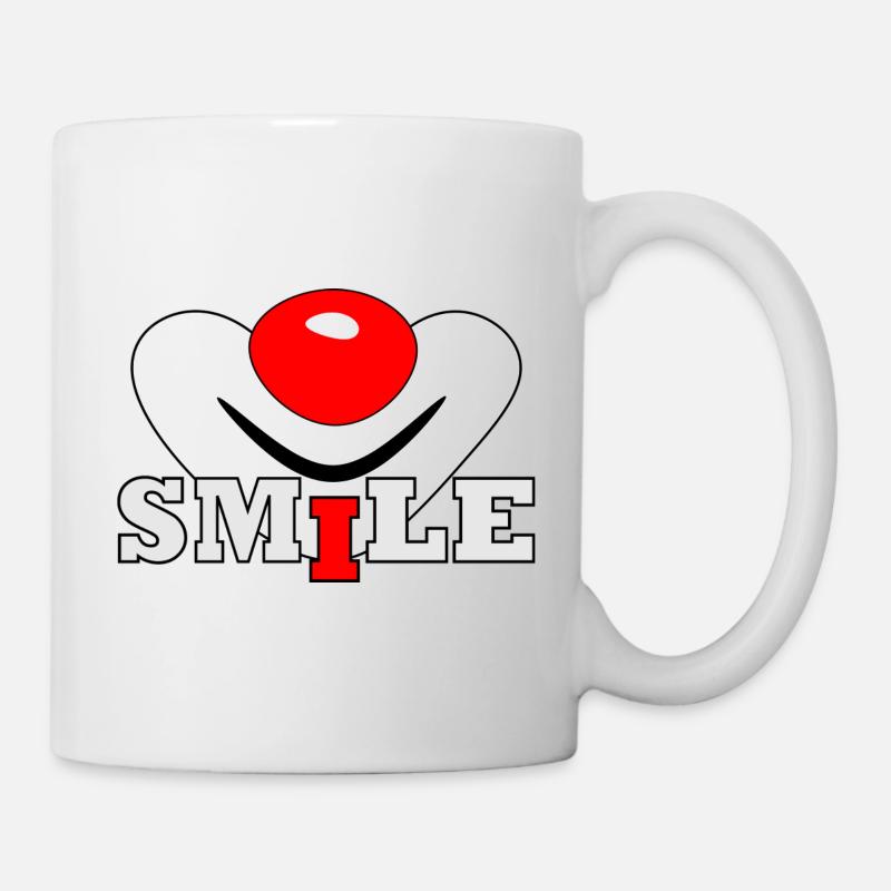 Smile Clown - Mug - white